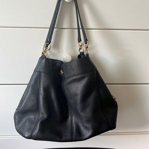 Black coach purse